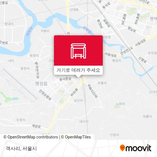 객사리 지도