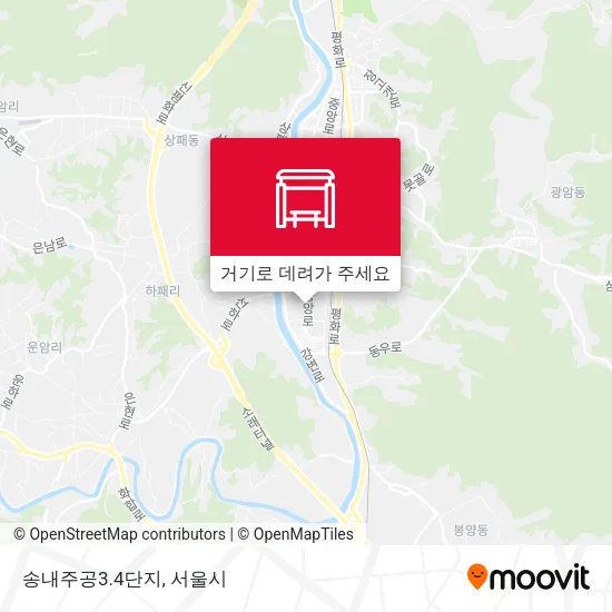 송내주공3.4단지 지도