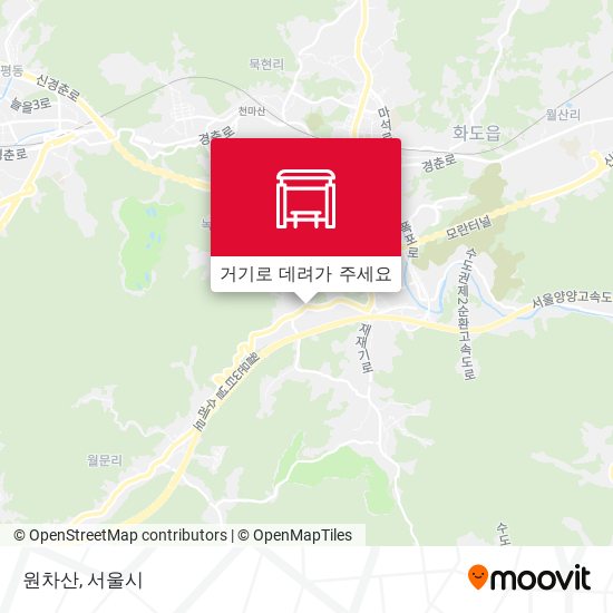 원차산 지도