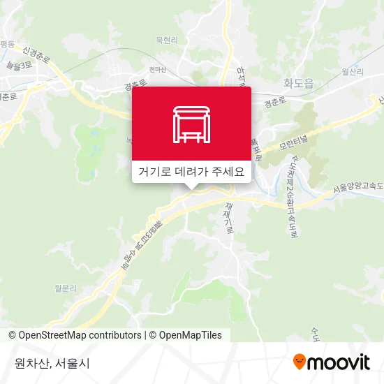 원차산 지도