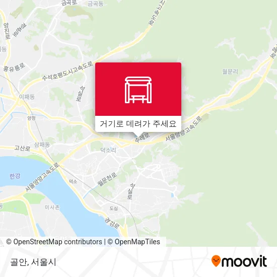 골안 지도