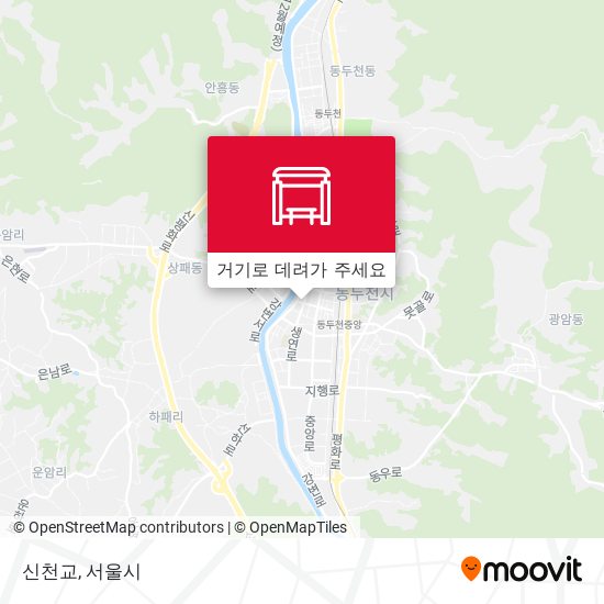 신천교 지도