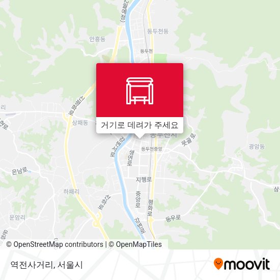 역전사거리 지도