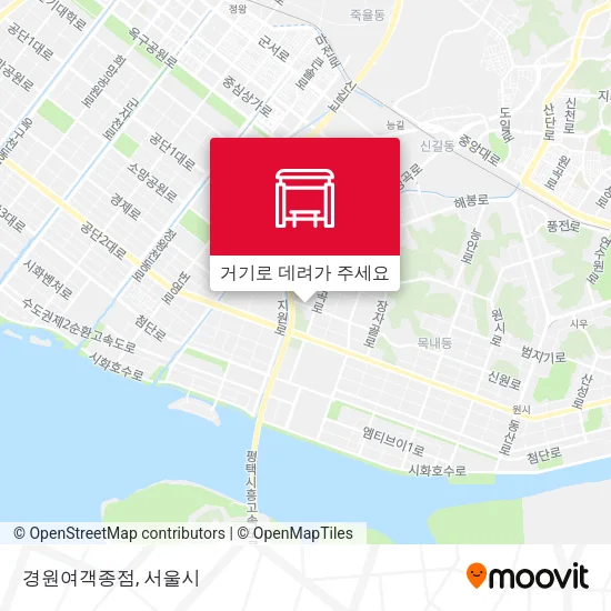 경원여객종점 지도