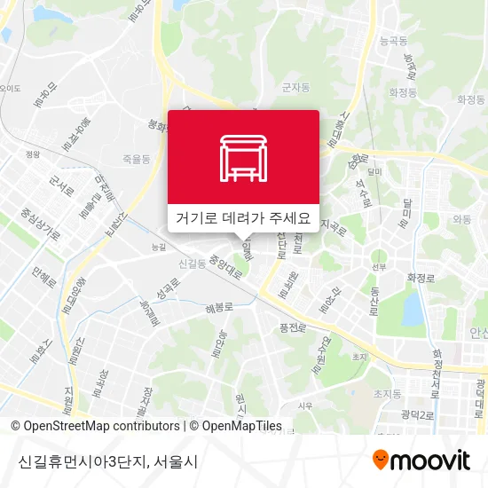 신길휴먼시아3단지 지도