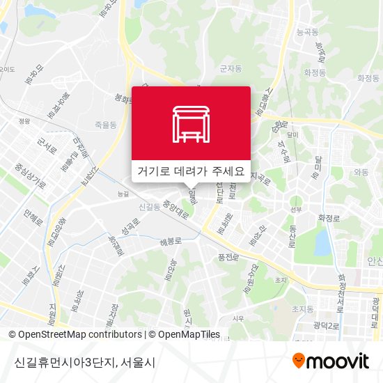 신길휴먼시아3단지 지도