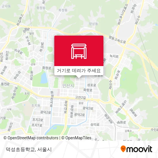 덕성초등학교 지도