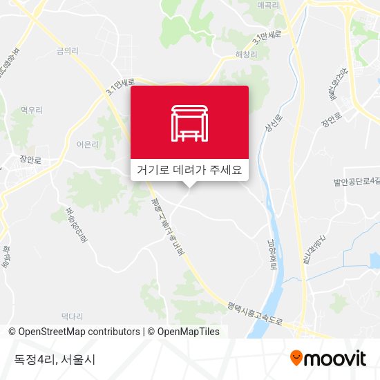 독정4리 지도
