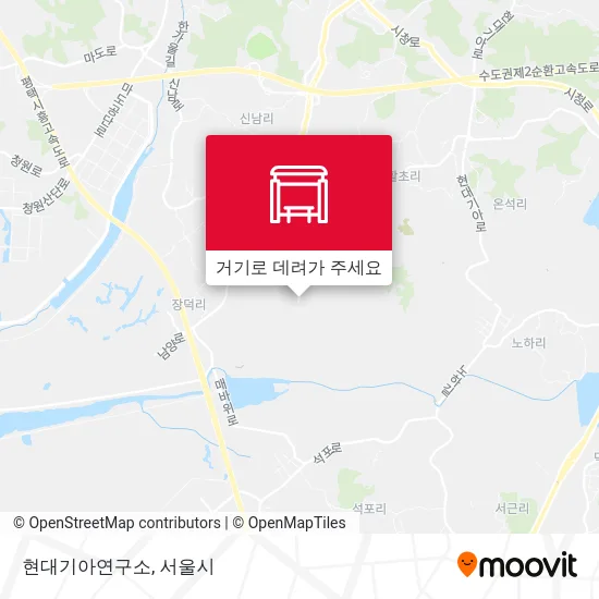 현대기아연구소 지도