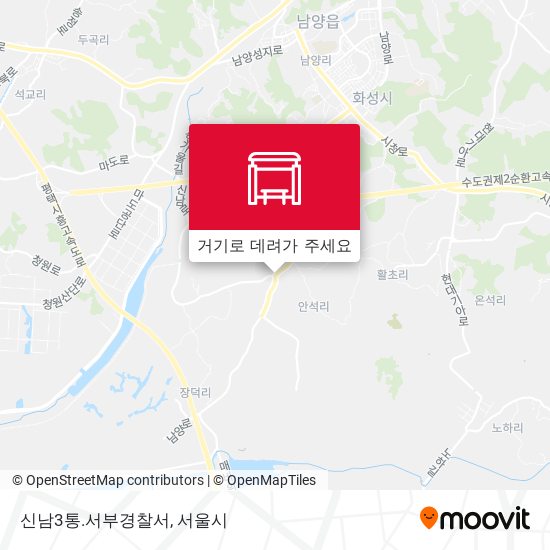 신남3통.서부경찰서 지도