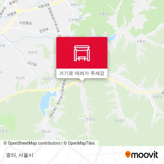중터 지도
