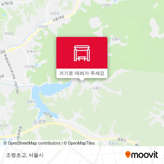 조령초교 지도