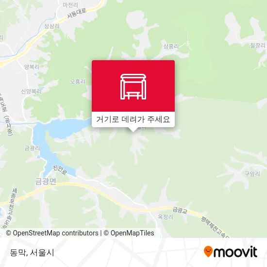동막 지도