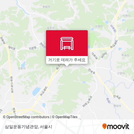 삼일운동기념관앞 지도