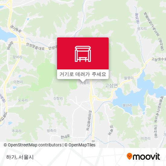하가 지도