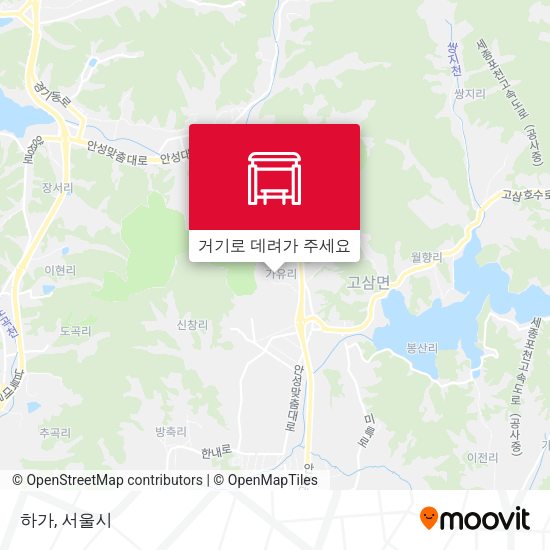 하가 지도