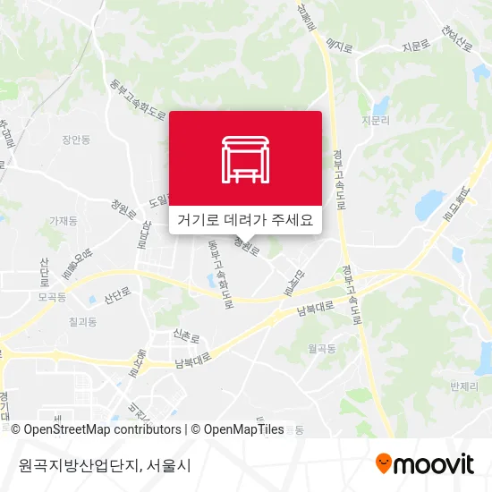 원곡지방산업단지 지도