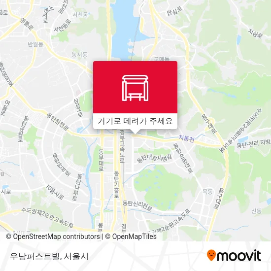 우남퍼스트빌 지도