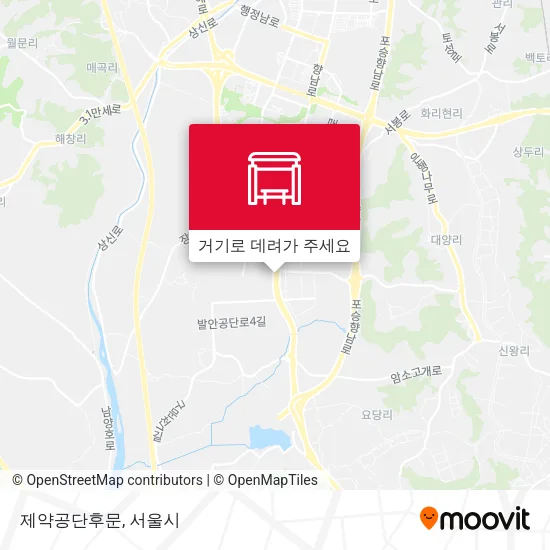 제약공단후문 지도
