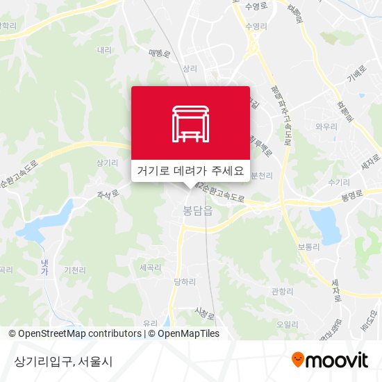 상기리입구 지도