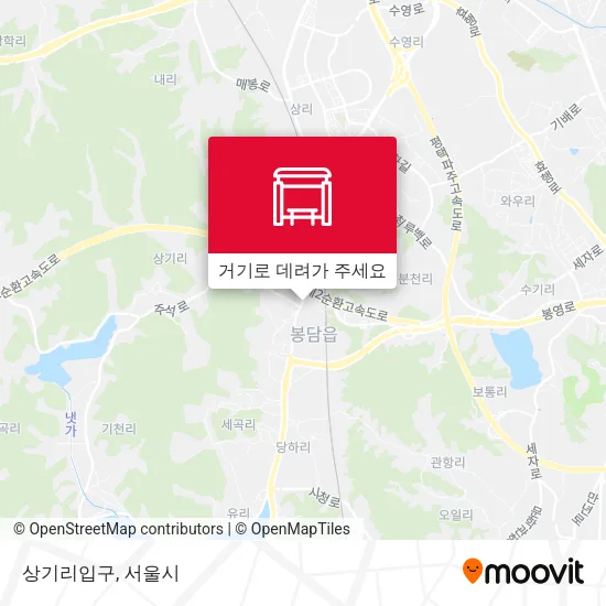 상기리입구 지도