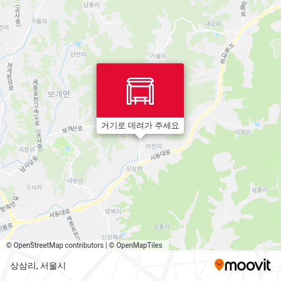 상삼리 지도