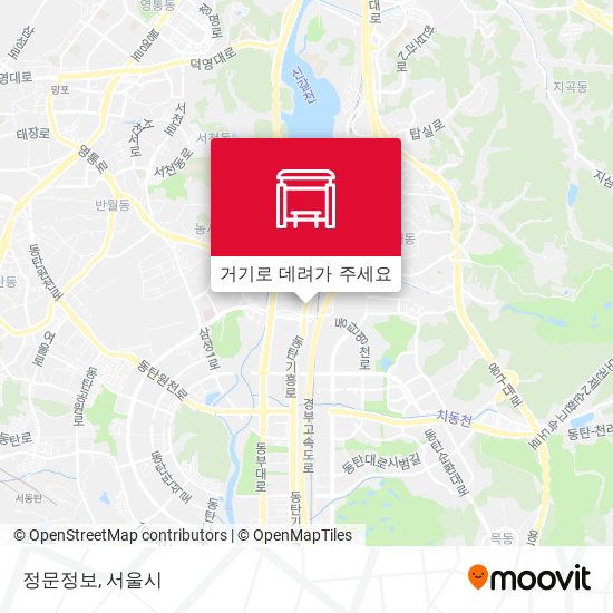 정문정보 지도