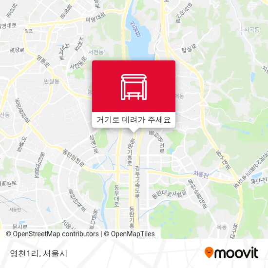 영천1리 지도