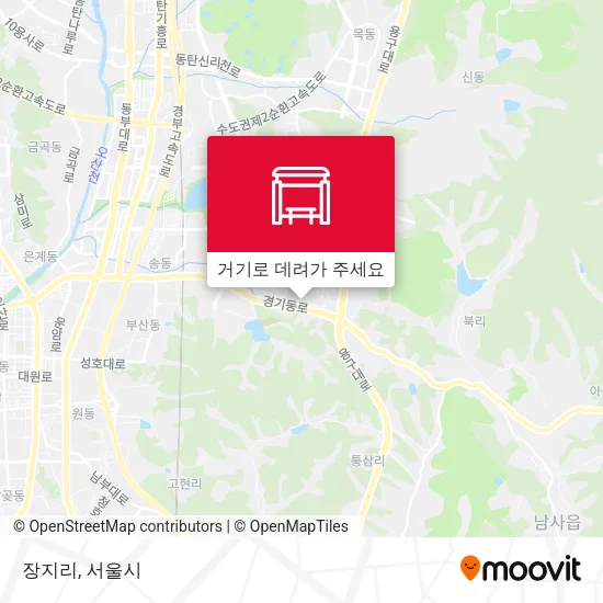 장지리 지도