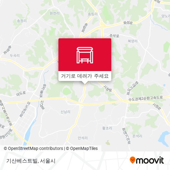 기산베스트빌 지도