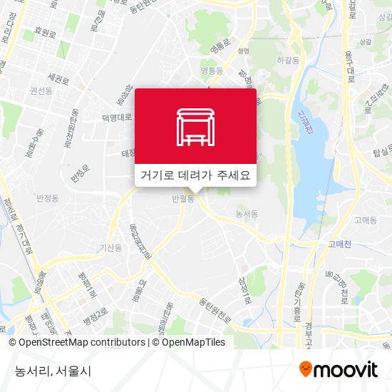 농서리 지도