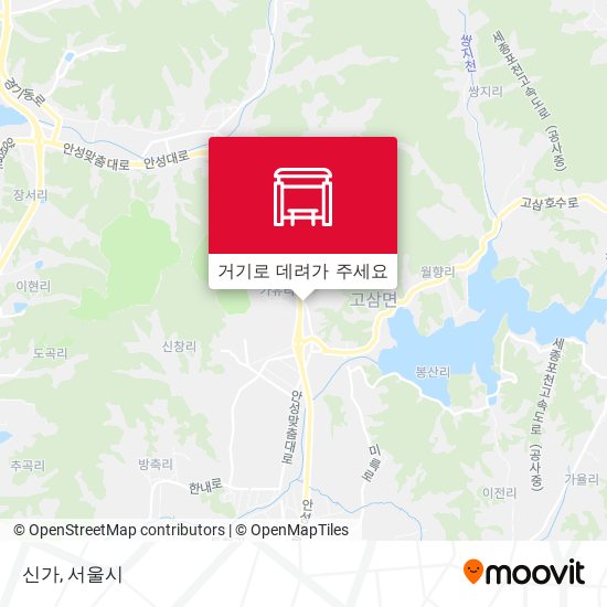 신가 지도