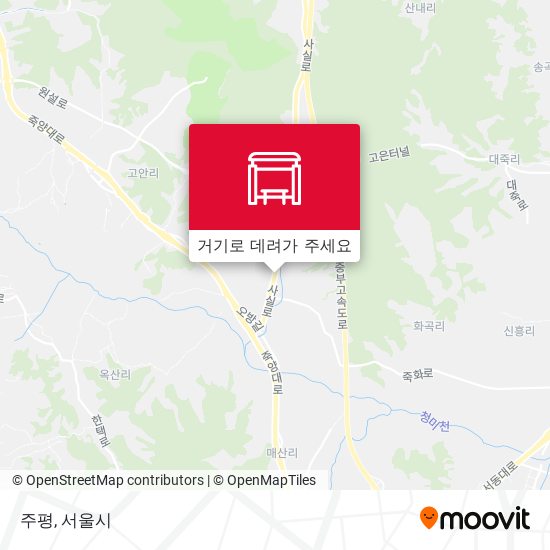 주평 지도