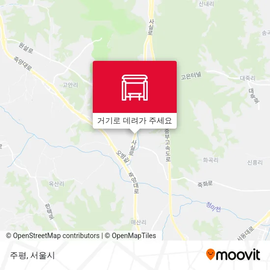 주평 지도