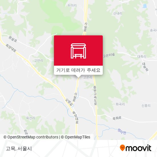 고목 지도