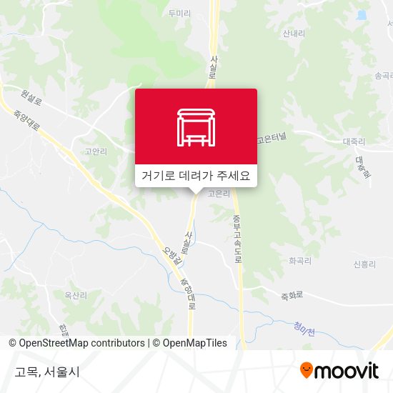 고목 지도