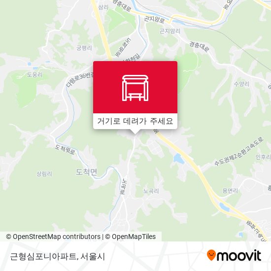근형심포니아파트 지도
