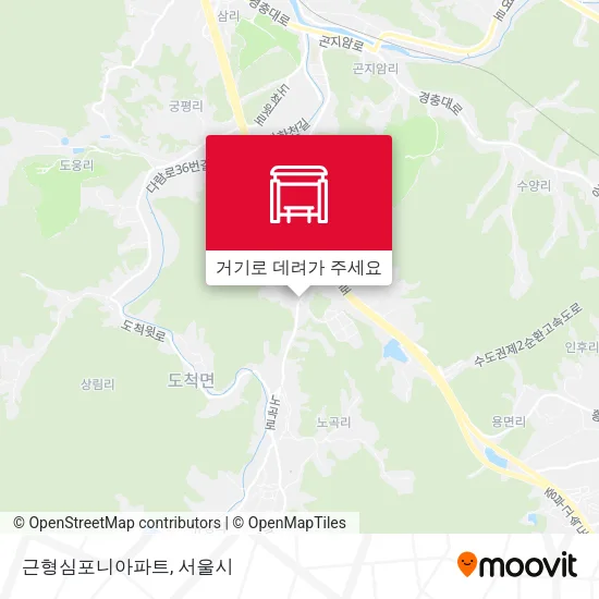 근형심포니아파트 지도