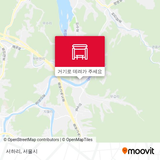 서하리 지도