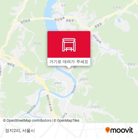 정지2리 지도