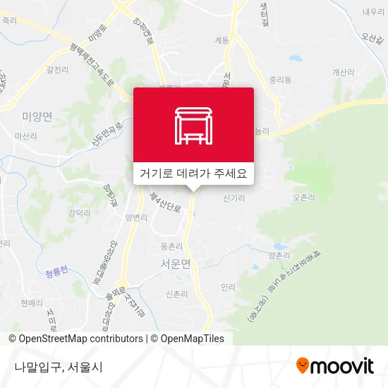 나말입구 지도