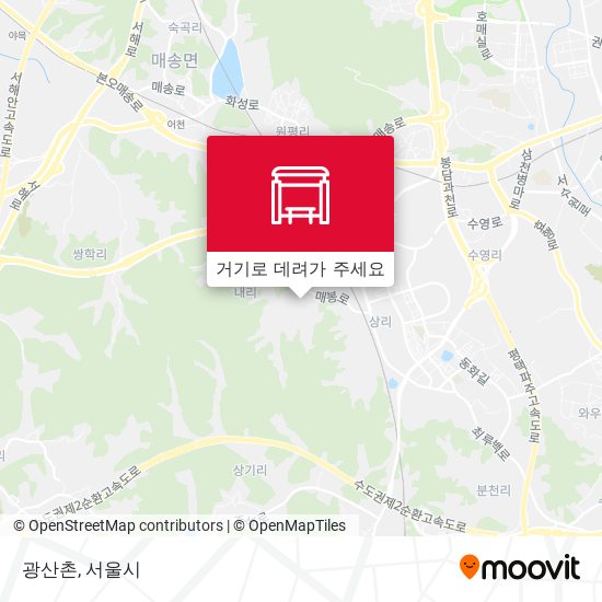 광산촌 지도