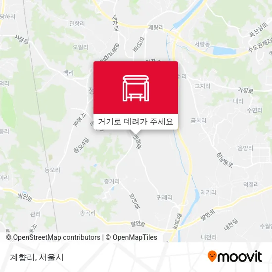 계향리 지도