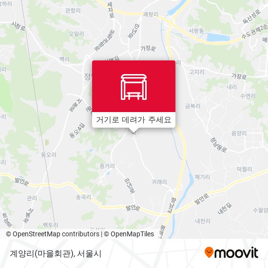 계양리(마을회관) 지도