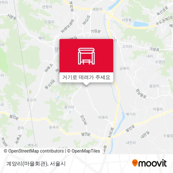 계양리(마을회관) 지도