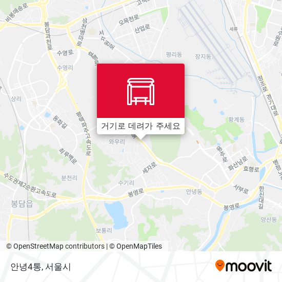 안녕4통 지도