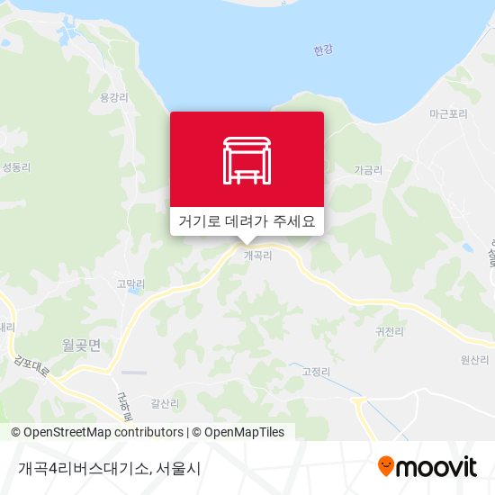 개곡4리버스대기소 지도