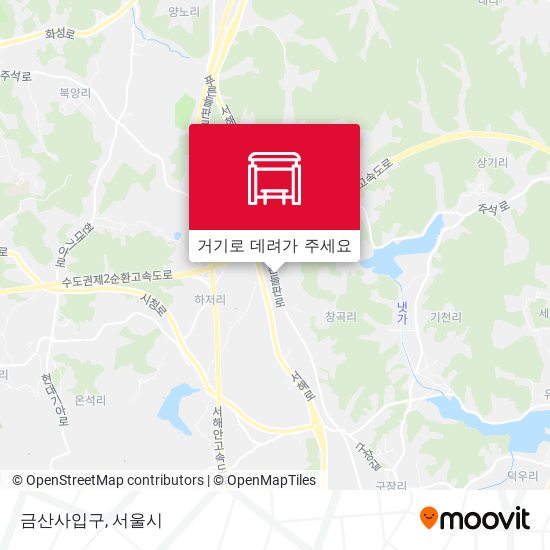 금산사입구 지도