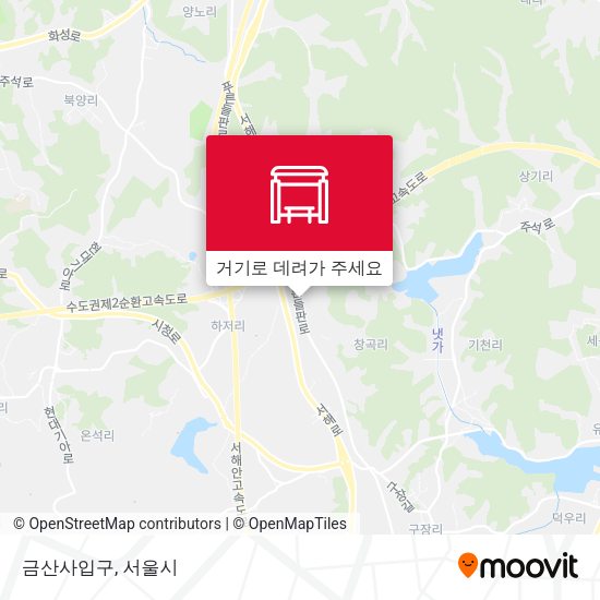 금산사입구 지도