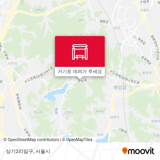 상기2리입구 지도